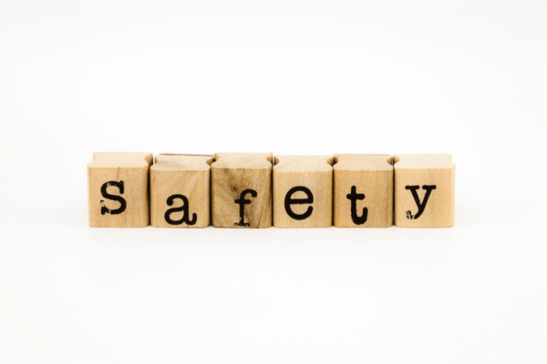 safety spelled using wooden letter cubes depicting propane