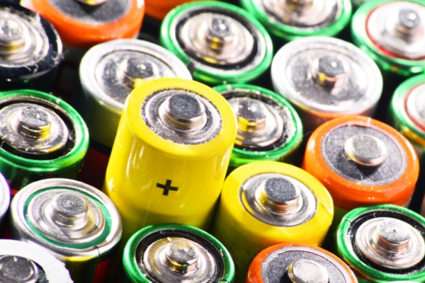 image of alkaline batteries