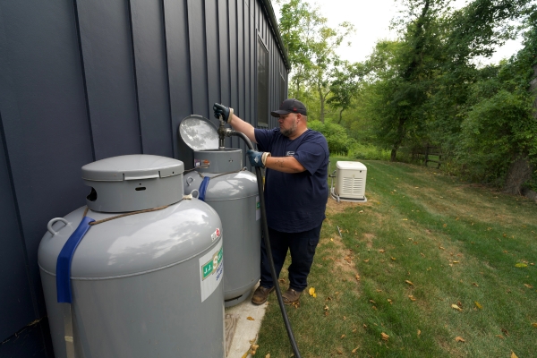 J.J. Sullivan Propane tank refill services