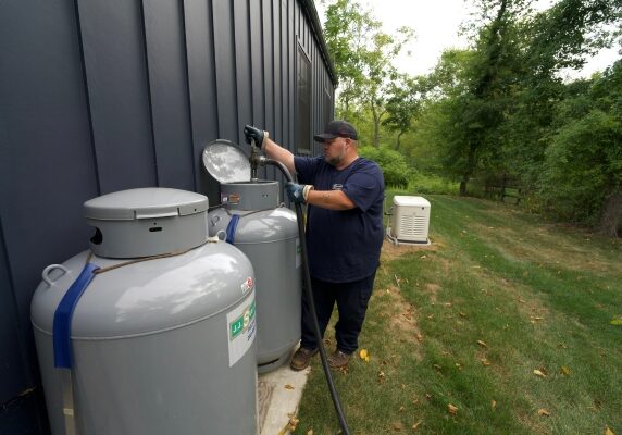 J.J. Sullivan Propane tank refill services