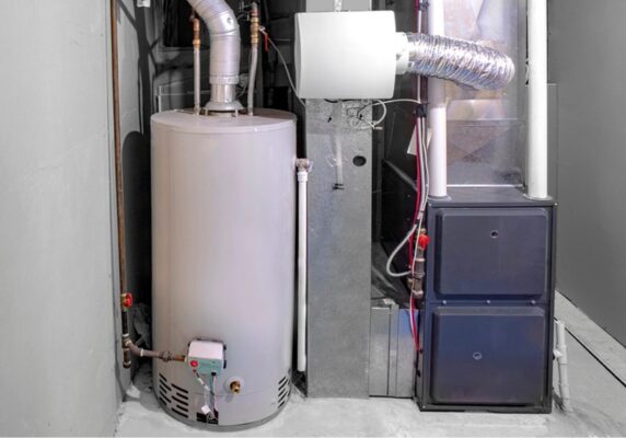 image of a residential furnace